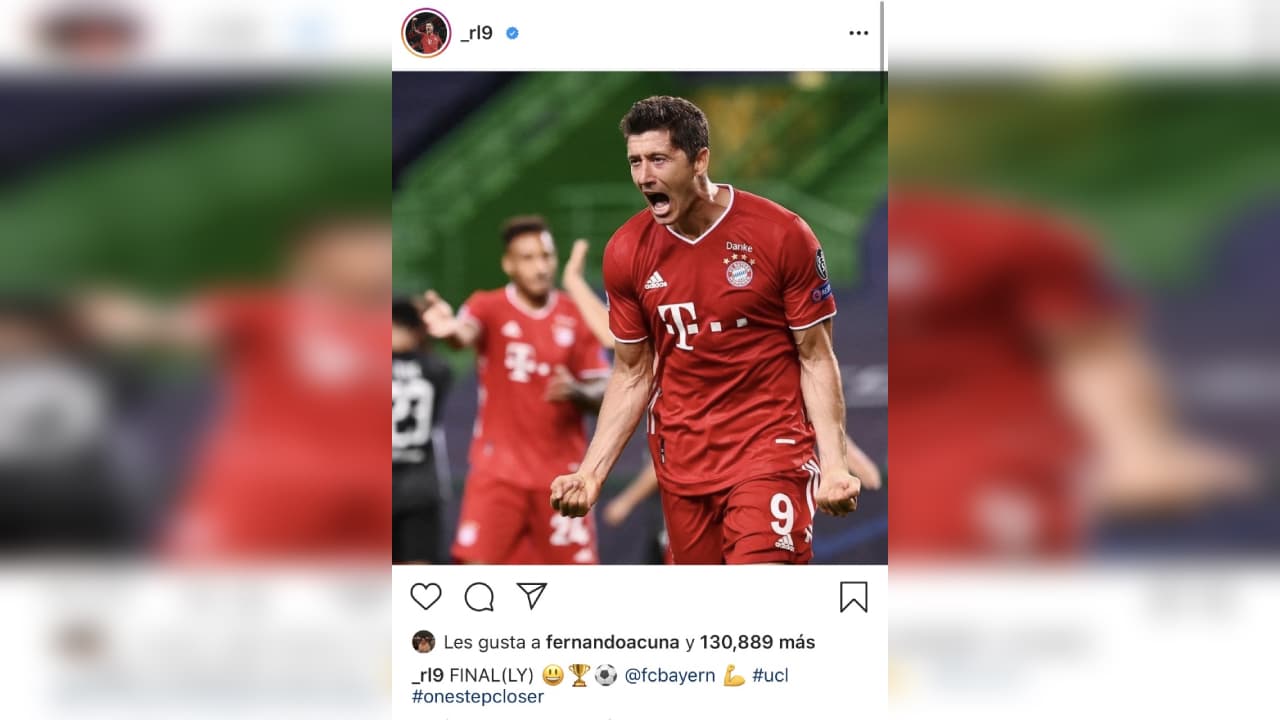 El Bayern múnich está de regreso en la final de la UEFA Champions League, y sus jugadores no contuvieron la alegría y la mostraron en redes sociales.