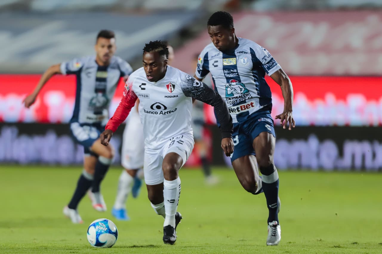 Con gol de Nacho Malcorra desde el punto penal, Atlas logra vencer a Pachuca 0-1 para romper una racha de 10 partidos sin ver la victoria.