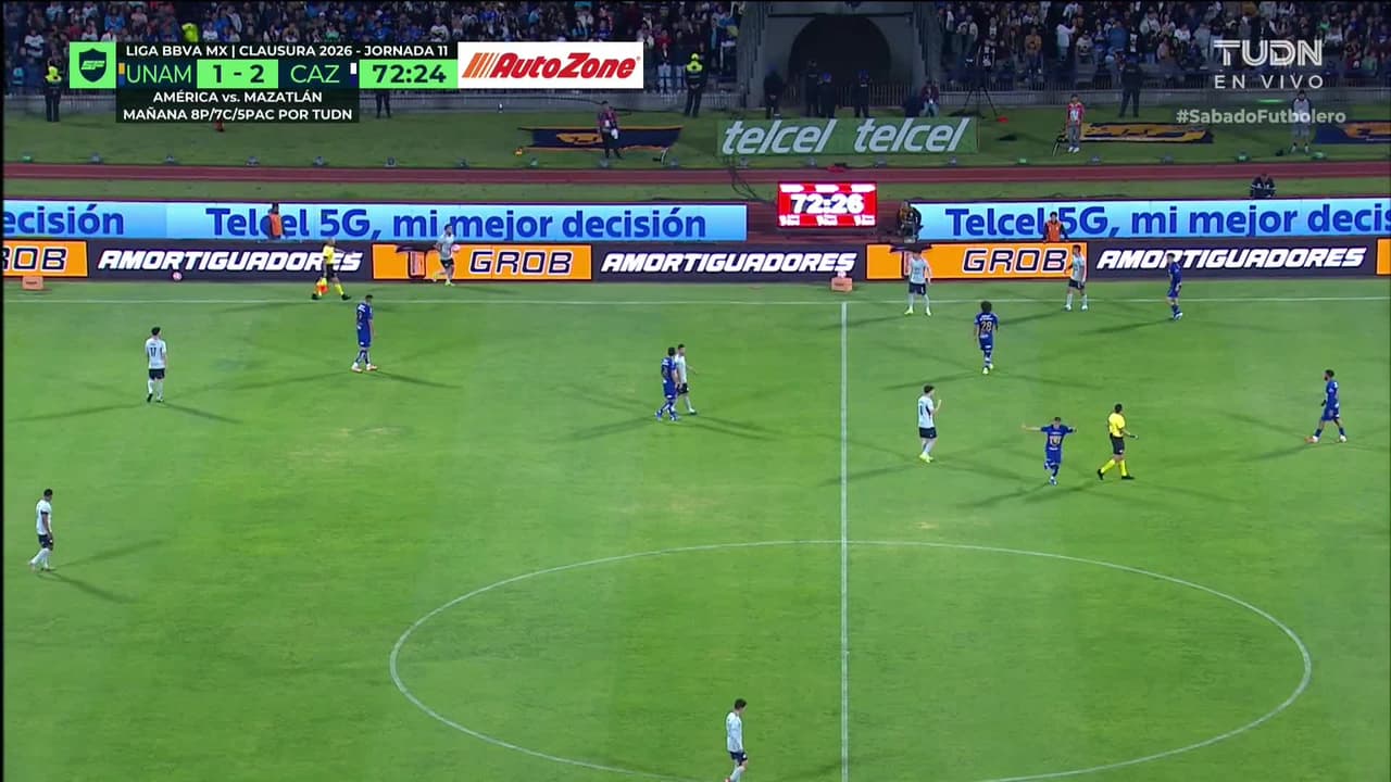 ¡TIRO ATAJADO! disparo por Agustín Palavecino.