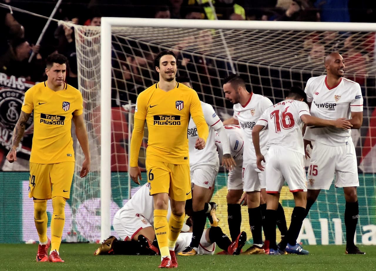 Sevilla eliminó al Atlético de Madrid de la Copa del Rey
