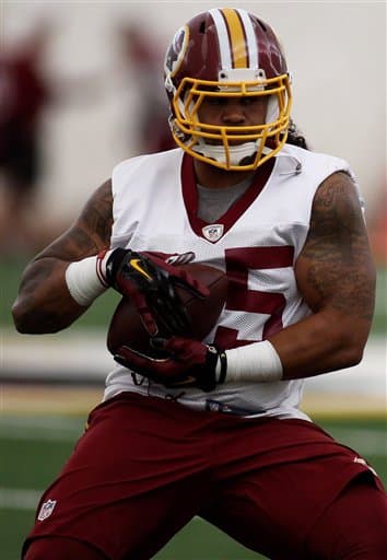 Campbell en acción (AP-NFL).