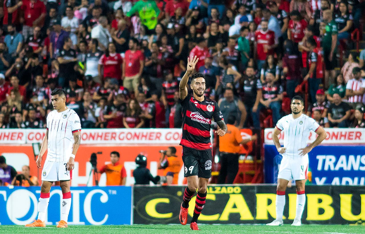 Al minuto 54', el delantero argentino Juan Martín Lucero abrió el marcador para Tijuana.