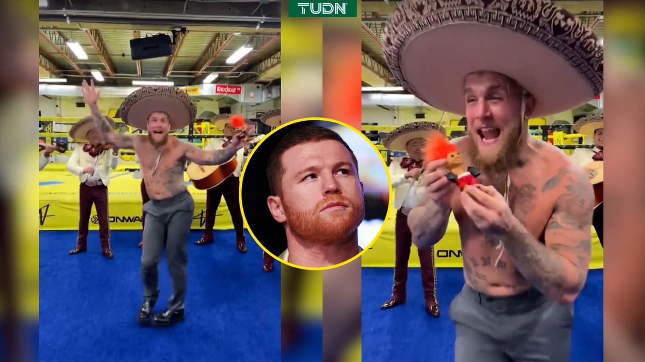 Jake Paul se burla de Canelo al ritmo del mariachi 