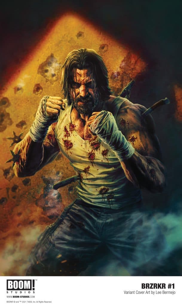 ‘Brzrkr’ es una colección de 12 cómics.