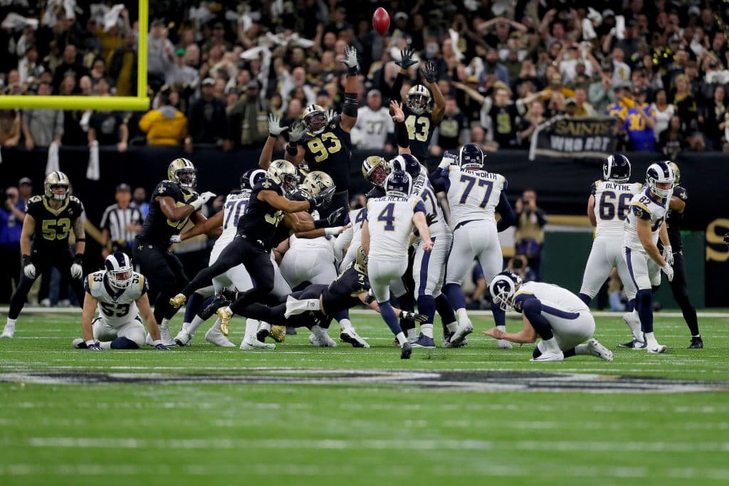 Con agónico gol de campo en el tiempo extra por parte de Greg Zuerlein, los LA Rams avanzan al Super Bowl tras vencer por 26-23 a los New Orleans Saints en el juego por el título de la NFC.