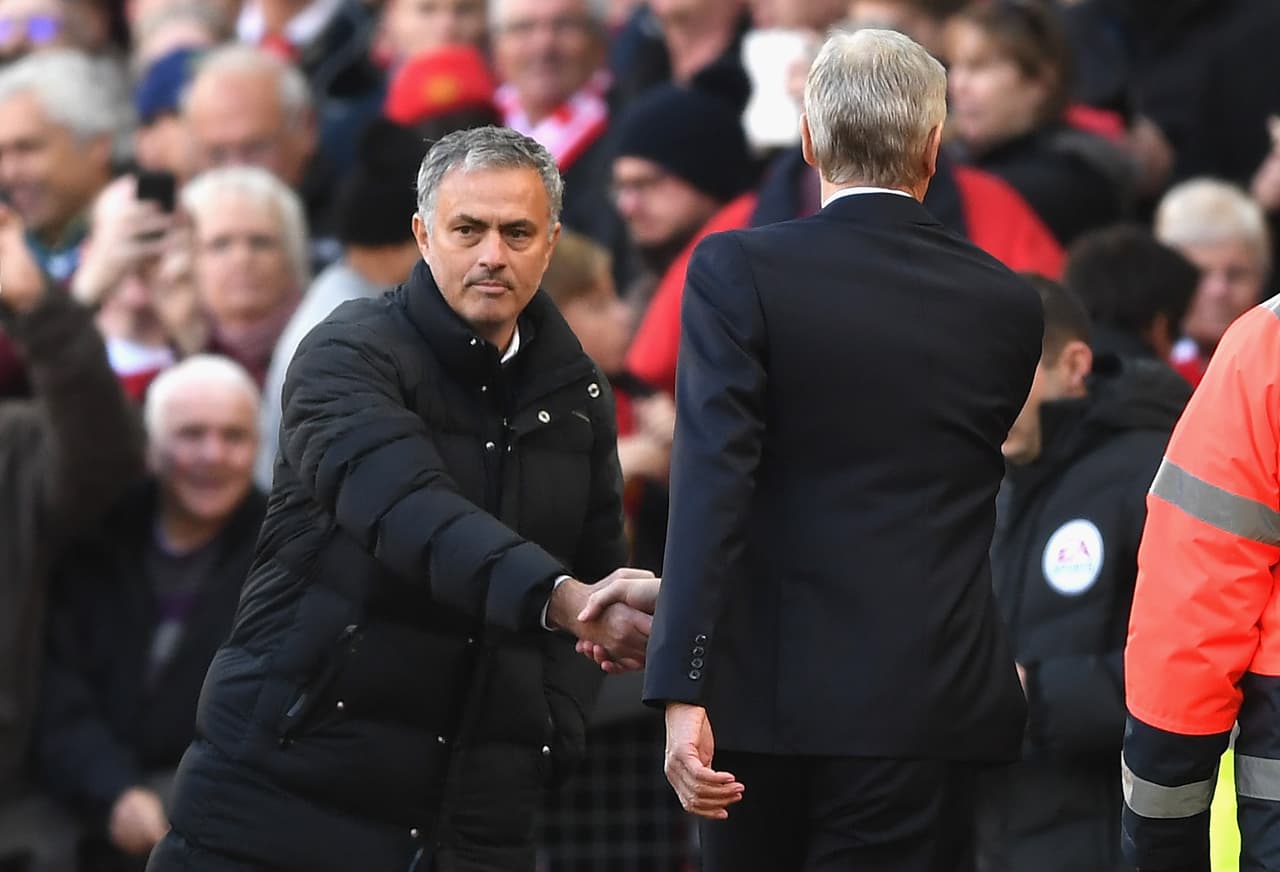 Al final, un reencuentro entre la difícil relación entre José Mourinho y Arsene Wenger, que se vio reflejado con la igualdad en la cancha.