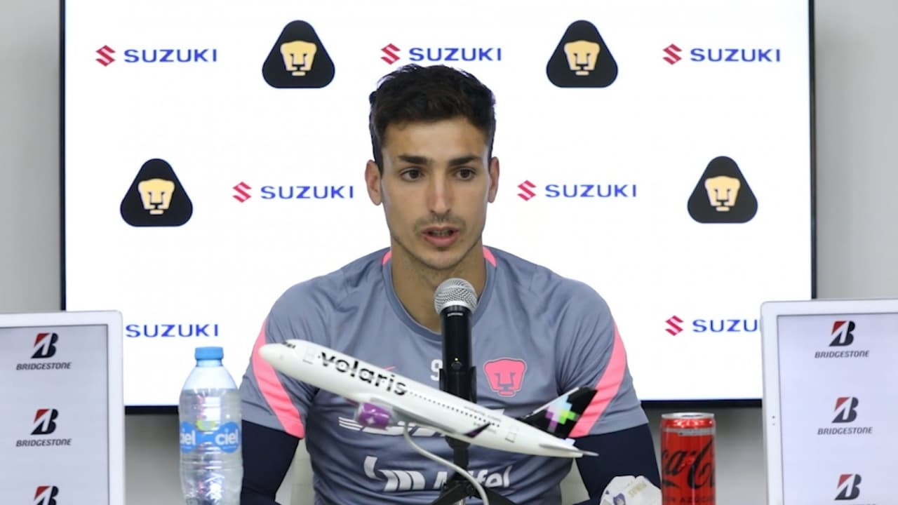  Dinenno confía en que Pumas levantará tras triunfo ante Puebla