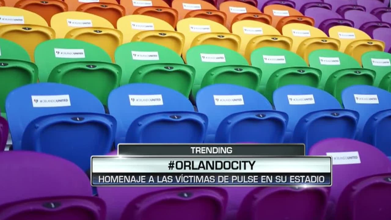 Orlando City dedica asientos de colores en su nuevo estadio a víctimas de atentado local