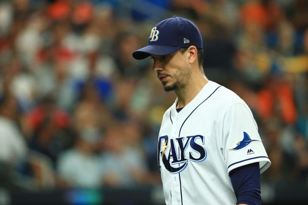 Charlie Morton de los Tampa Bay Rays.