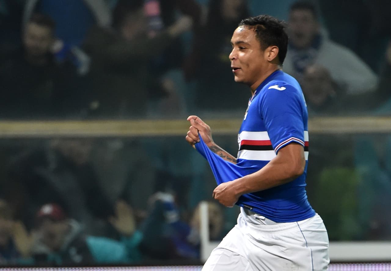 Luis Fernando Muriel (Sampdoria) es el mejor jugador del equipo italiano en esta temporada. Se dice que el Liverpool pagaría su cláusula para reforzar su ataque a partir de julio.