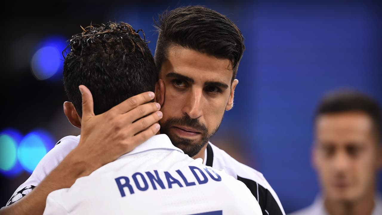 Sami Khedira recuerda que conoció "a dos Cristianos"