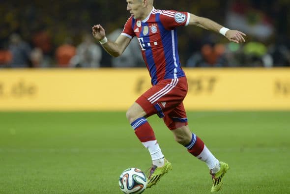 De los jugadores internacionales que veremos en la edición 2014 destacan el holandés Arjen Robben, esperemos se guarde sus clavados en ésta ocasión.