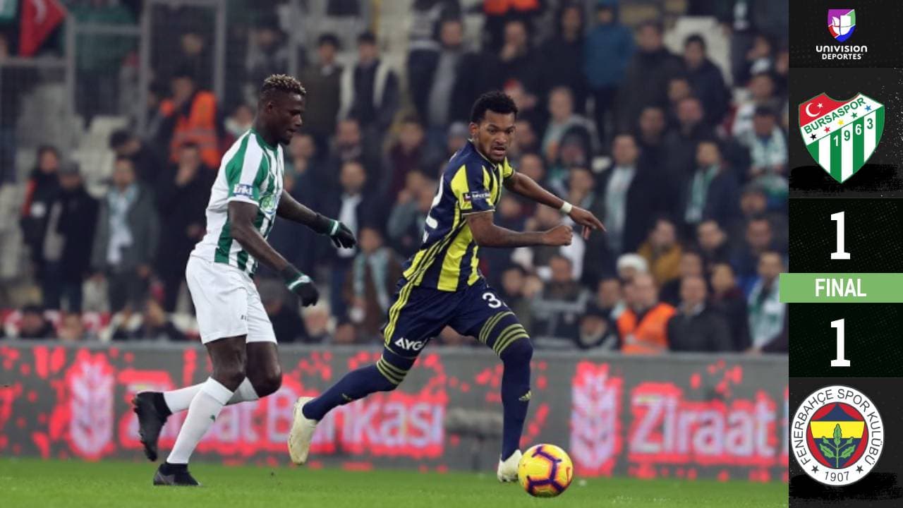 El Bursaspor igualó de último minuto