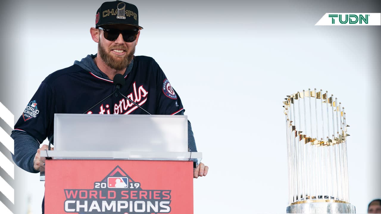 Stephen Strasburg se va a la agencia libre