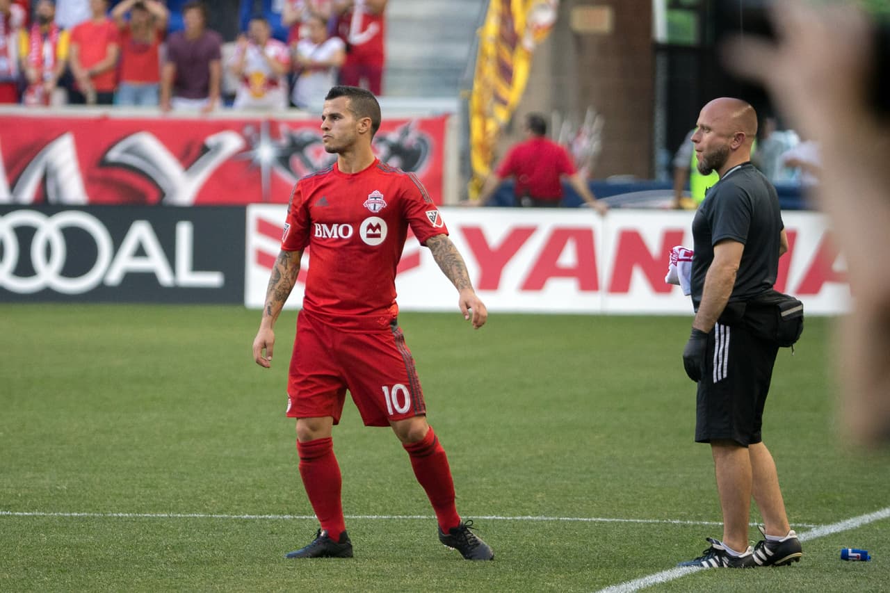 Sebastian Giovinco, en duda para el partido del C. Canadiense vs. Montréal.