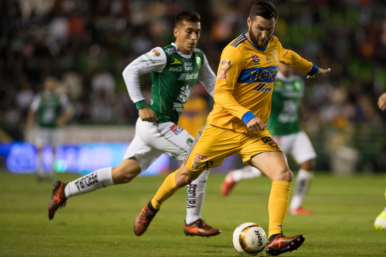 El empate 1-1 contra León en los cuartos de final del Apertura 2017 fue el partido número 100 del francés de 31 años en el torneo de primera división en México.