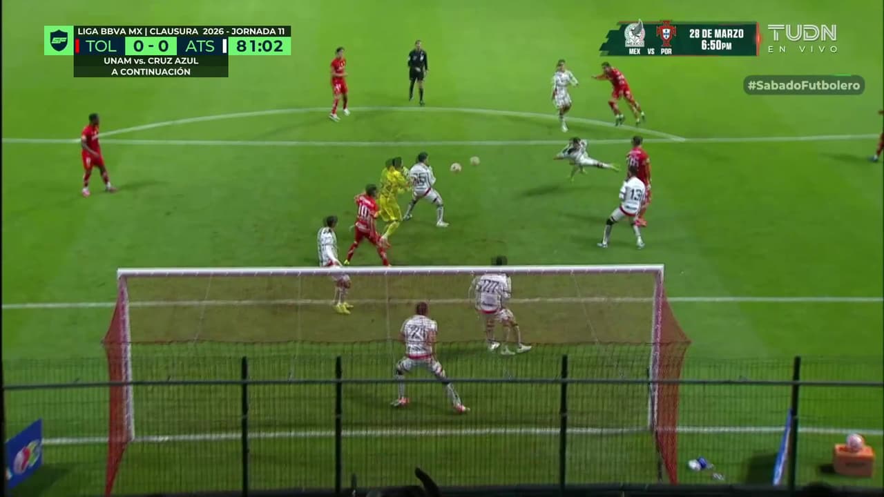 ¡Minutos de locura! ¡Otro poste en el arco de los Diablos y luego el Atlas se salva de milagro!