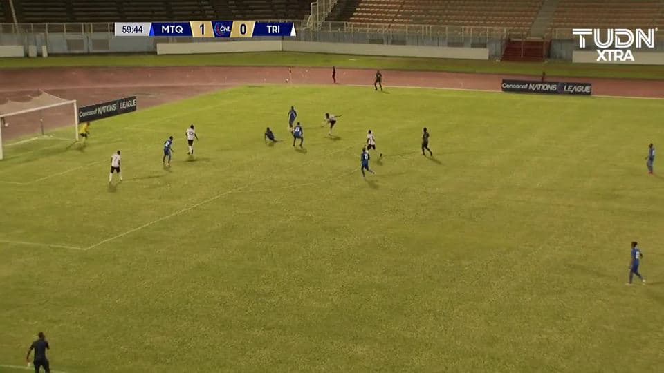 Tiro desviado de Marcus Joseph