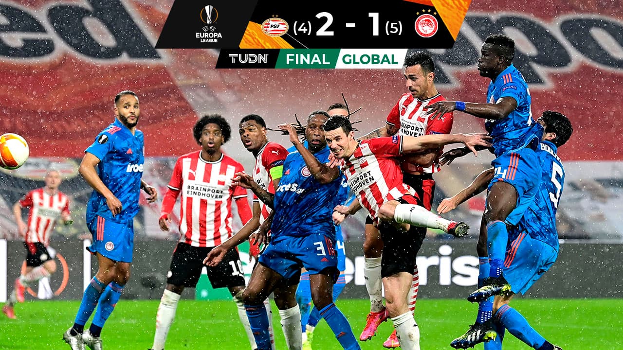 ¡De último minuto! Olympiakos eliminó al PSV Eindhoven de Guti