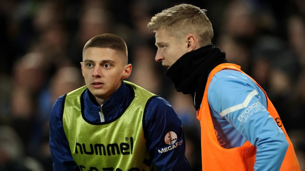 Mykolenko, del Everton, insulta al ruso Dzyuba y sus hijos por la guerra