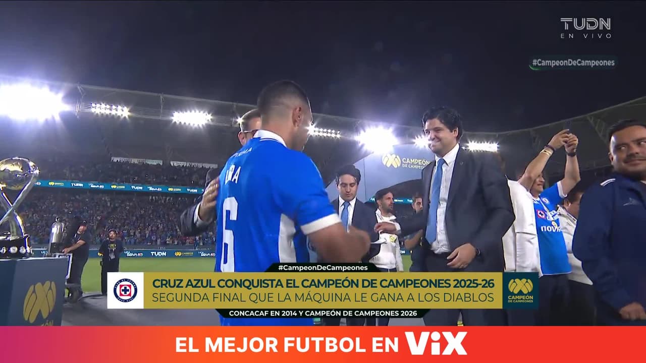 ¡CRUZ AZUL ES CAMPEÓN DE CAMPEONES!