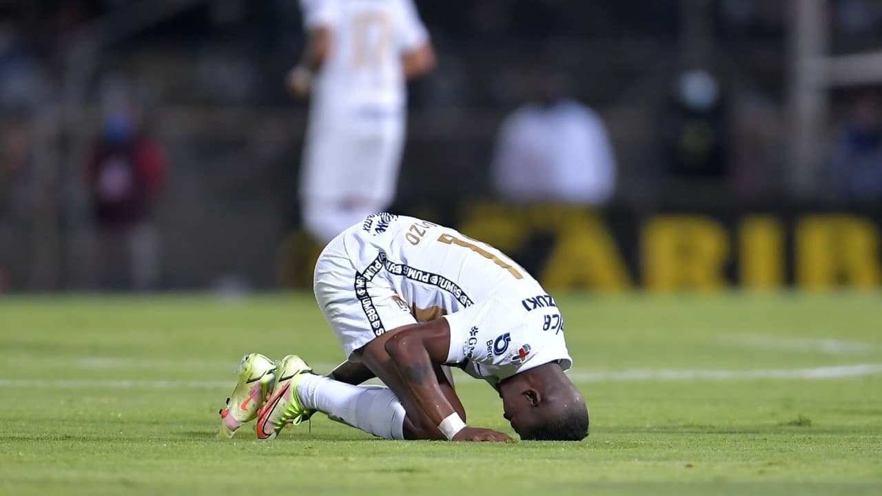 Washington Corozo es baja con Pumas ante Tigres