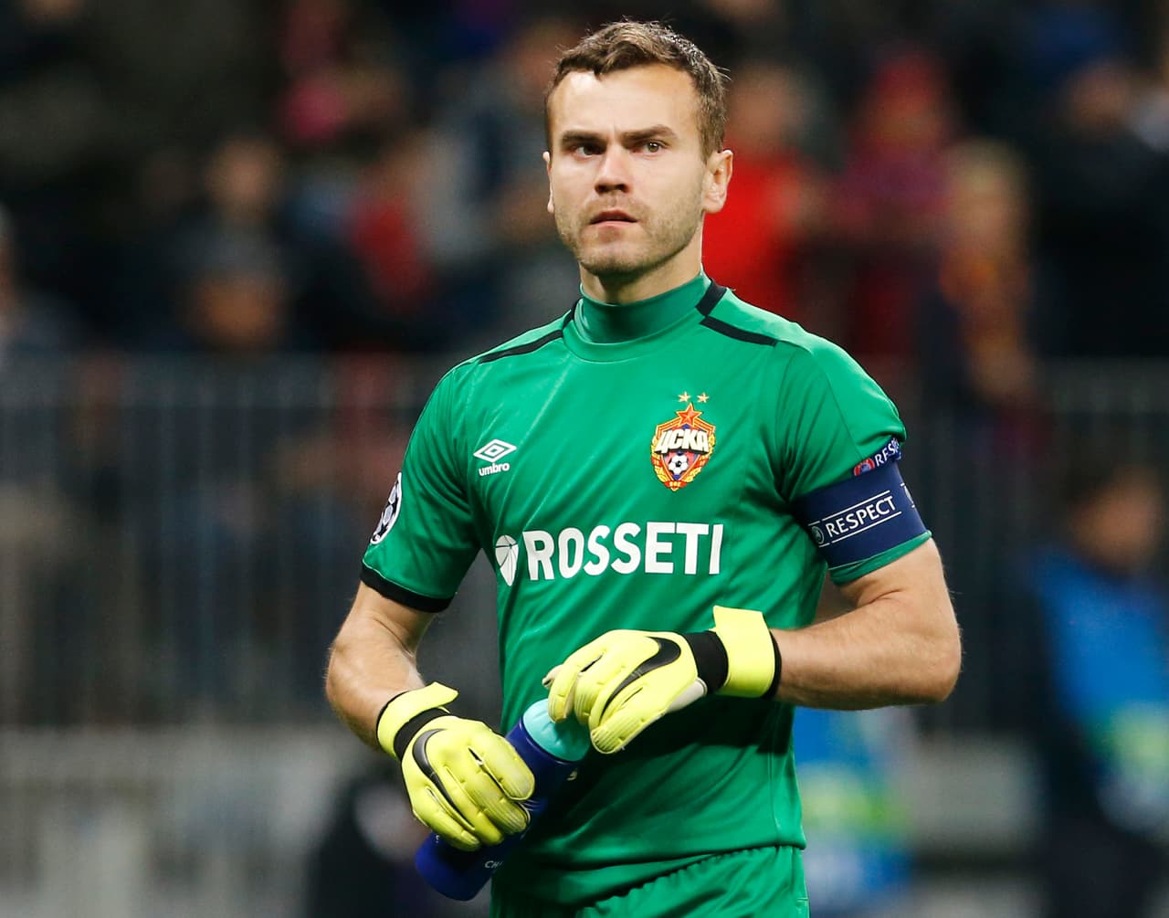 Igor Akinfeev fue el responsable de que un equipo español sufriera, pero esta vez no fue a nivel de selecciones sino entre clubes, en la Champions League con el CSKA Moscú.