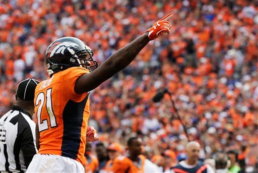 El pase interceptado y llevado a TD de Talib le dio la delantera a los Broncos en el tercer cuarto, la cual nunca soltaron.