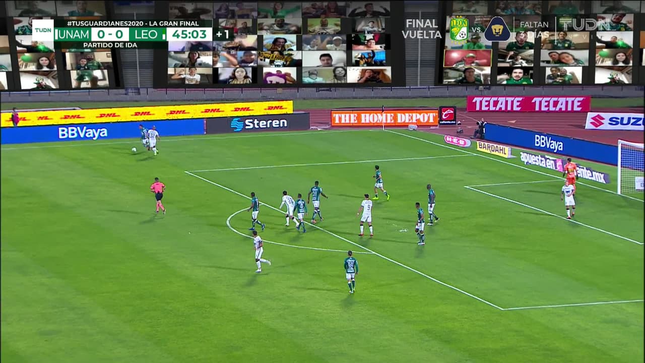 ¡TIRO ATAJADO! disparo por Juan Iturbe.