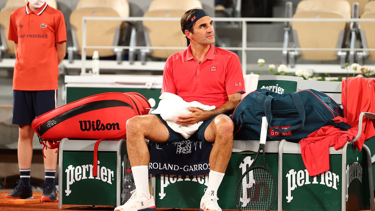 Roger Federer abandona el Roland Garros