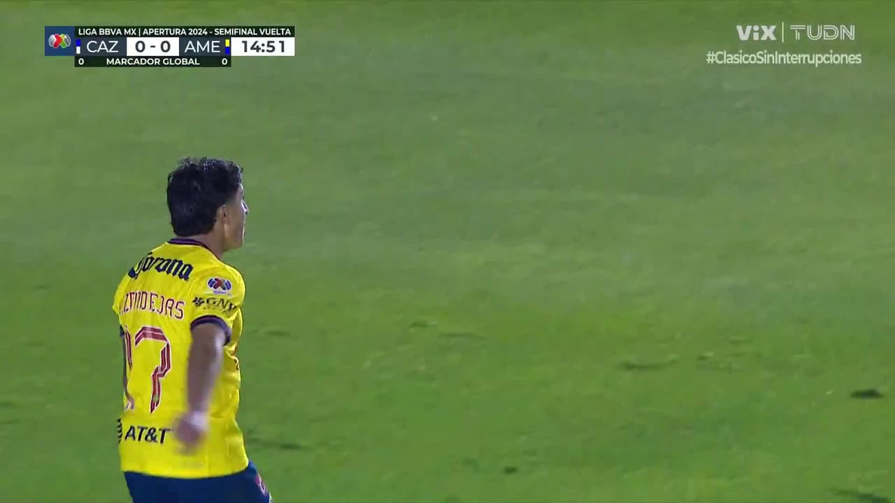 ¡Gol del América! Las águilas anotan el primero contra Cruz Azul en Concacaf