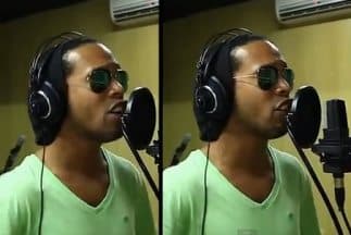 Ronaldinho debuta como cantante
