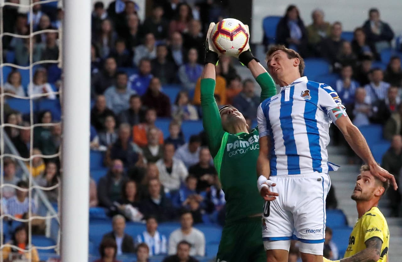 Villarreal derrotó 1-0 de visita en el estadio Anoeta a Real Sociedad, que no contó con el mexicano Héctor Moreno, y se aleja del descenso en la Jornada 34 de la Liga de España.