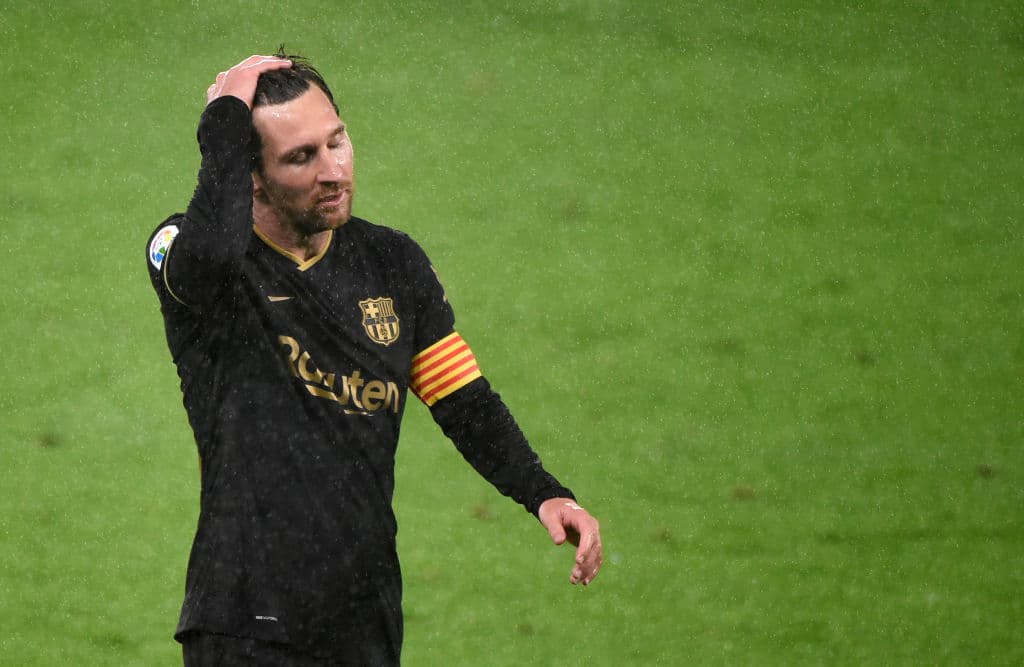 Al 59’ Messi hacía su doblete, pero fue anulado por fuera de lugar; Sergi Roberto (90+5’) hizo el tercero de los blaugranas.