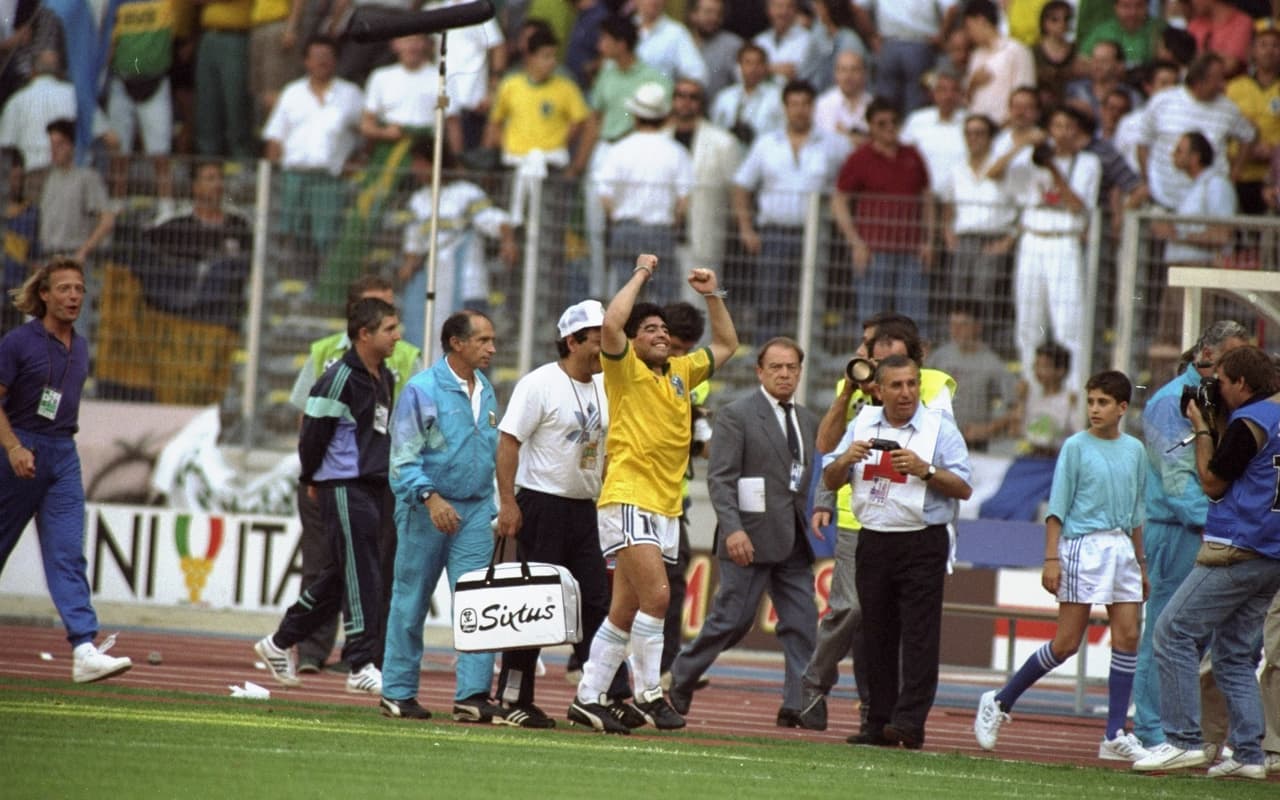 Italia 90: la única vez que Brasil no pasó de octavos