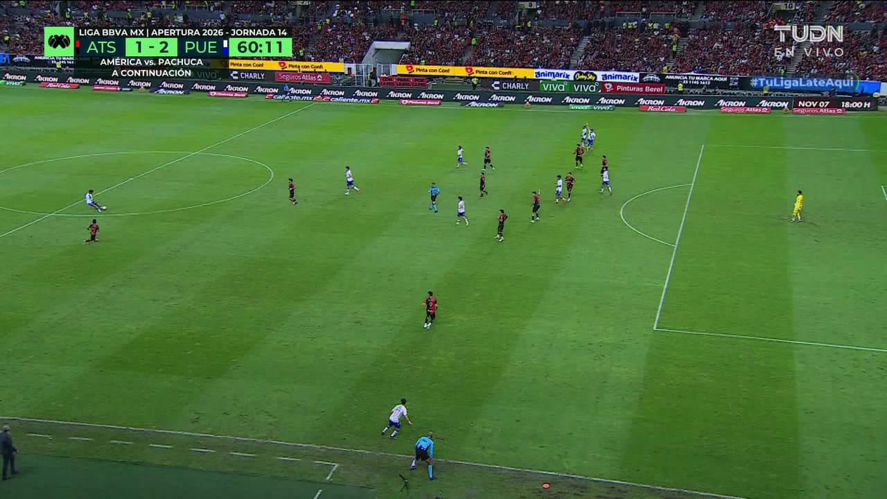 ¡AUTOGOL! de Jorge Sánchez para Puebla.