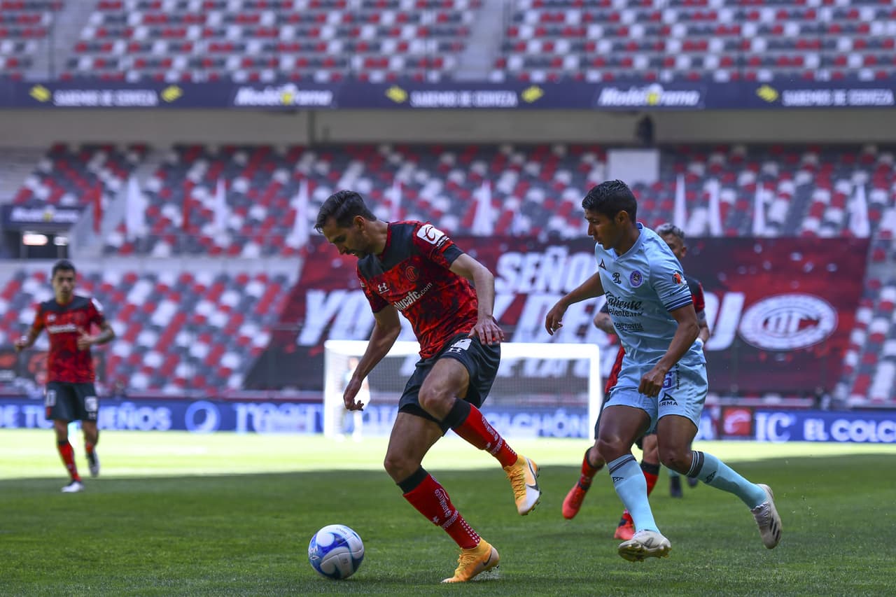 Toluca derrota a Mazatlan en el Nemesio Diez 4-1. Con un Hat-trick de Alexis Canelo y gol de Rubens Sambueza, los 'Diablos Rojos' se quedan con la victoria y los tres puntos. El único gol por parte del visitante, corrió a cargo de Camilo Sanvezzo al minuto 67, durante la quinta Jornada del Torneo Guard1anes 2021.