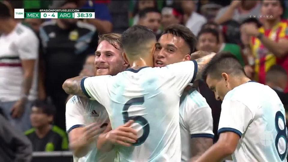 ¡GOOOL! Lautaro Martínez anota para Argentina