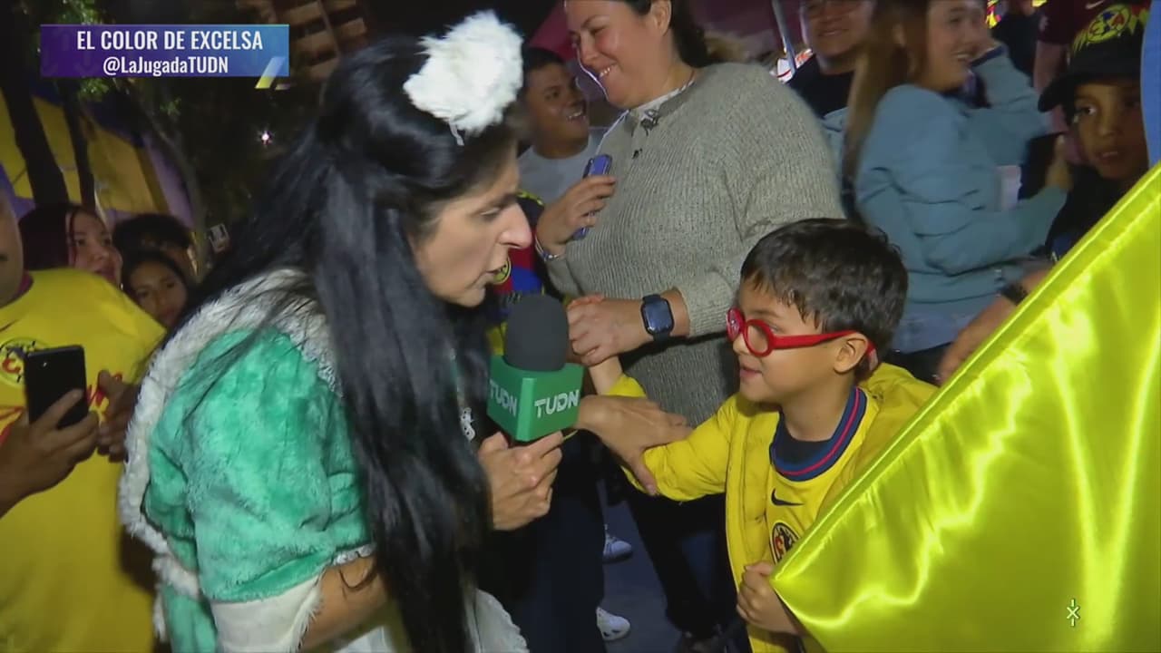 El color de Excelsa en el América vs. León