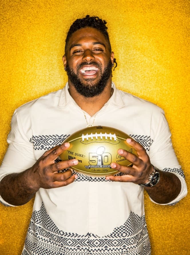 CAMERON JORDAN, ala defensiva de los New Orleans Saints.