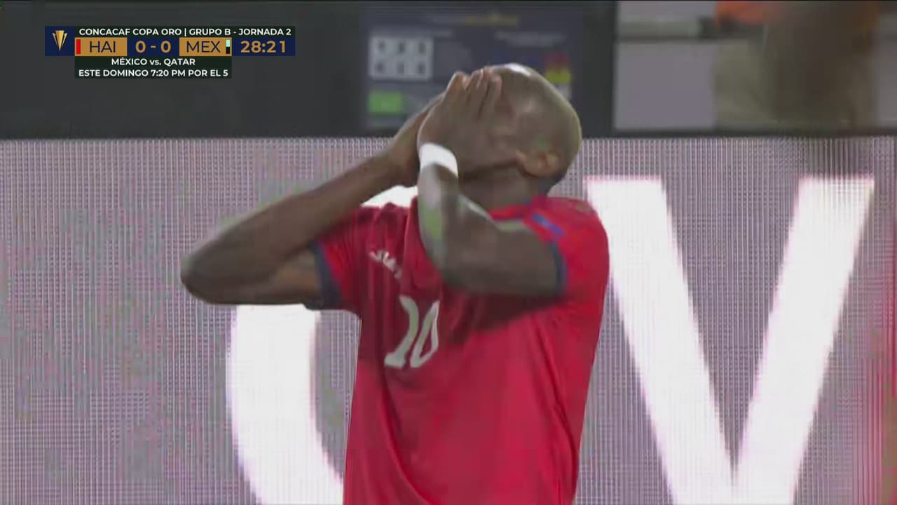¡Error de Romo y Haití no aprovecha! Era el primero para los caribeños