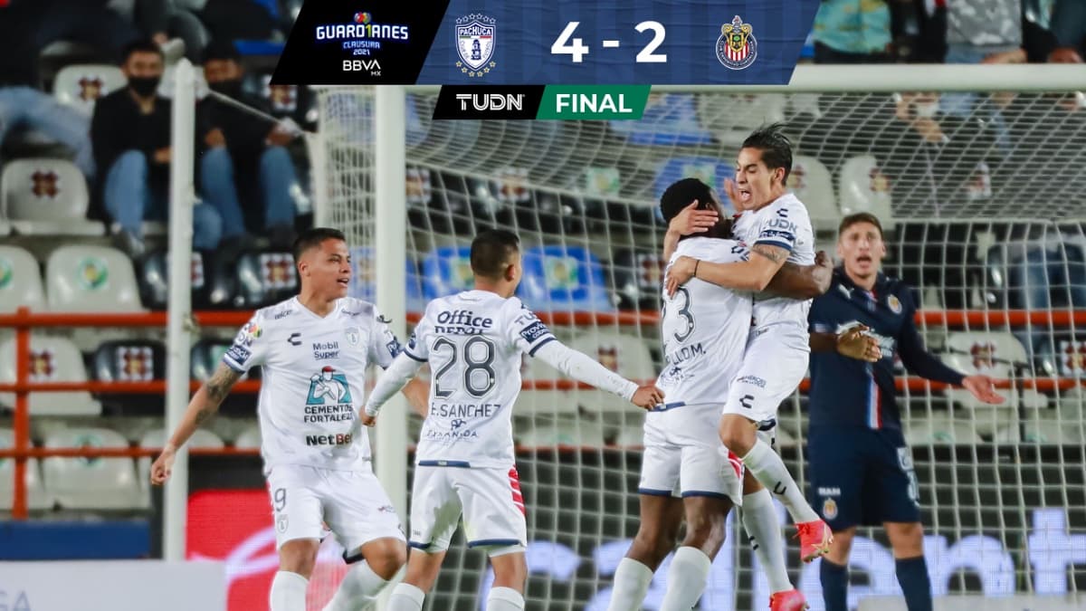 Humillante goleada a Chivas que los deja fuera; Tuzos a Liguilla.