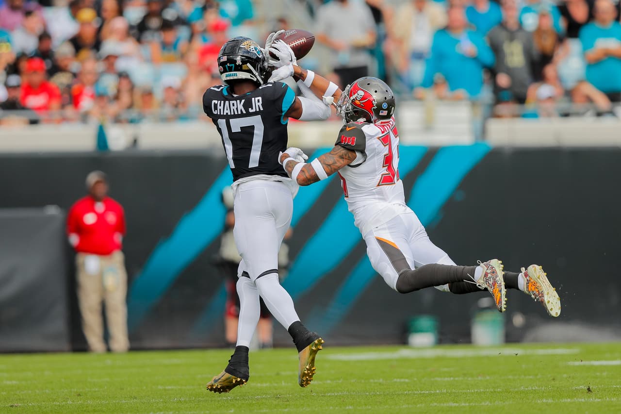 Jacksonville Jaguars
<b>11-28</b> Tampa Bay Buccaneers