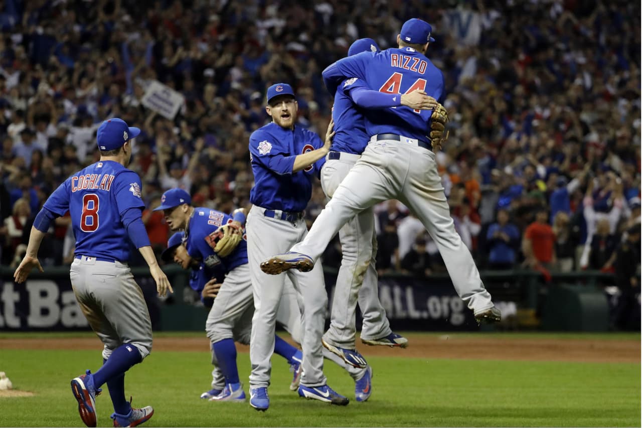 Los Cubs terminaron con una sequía de 108 años sin ser campeones