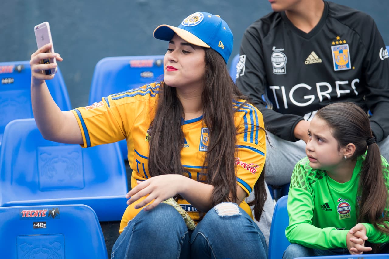 Siempre hay tiempo para una selfie.