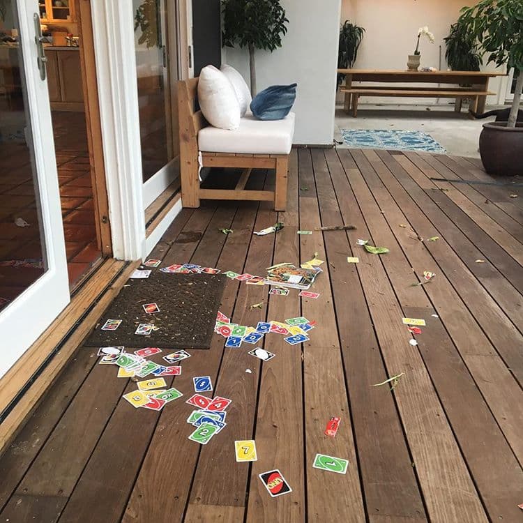 Robin y April tenían su residencia en Malibú.