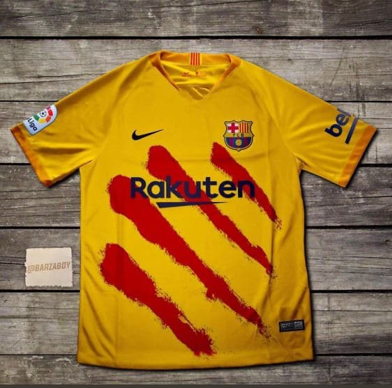 ¡Nueva playera! Barcelona recupera la senyera para el Clásico 