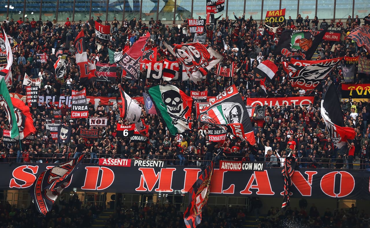 17. A.C. Milan (Serie A) - 52,690 espectadores promedio