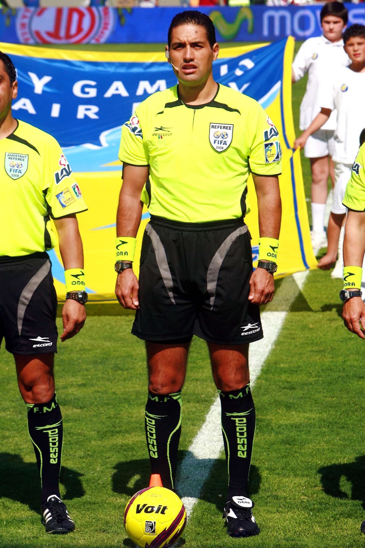 Roberto García Orozco estuvo encargado de impartir justicia en la final de vuelta del Apertura 2008 entre el Deportivo Toluca y Cruz Azul.