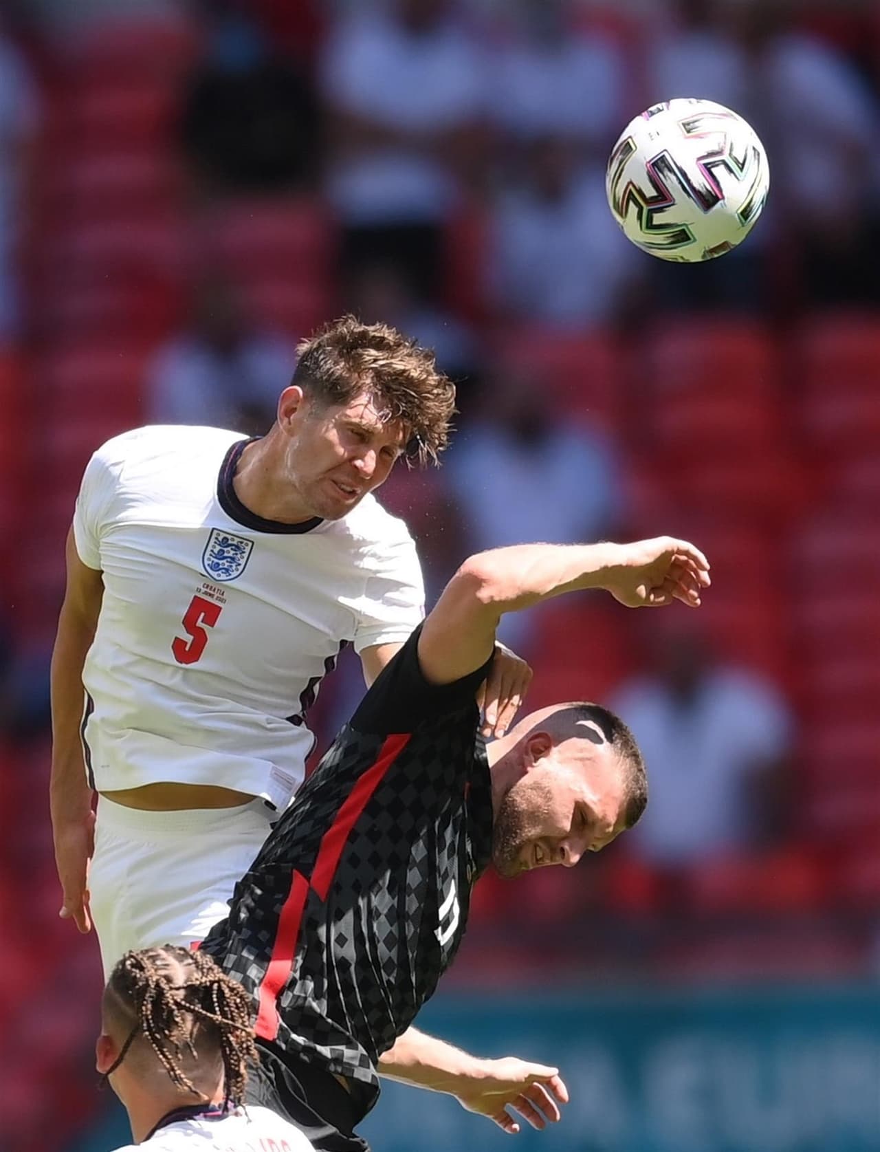 Inglaterra derrota por la mínima a Croacia durante su primer encuentro en la Euro 2020. Raheem Sterling (57') fue el autor del único tanto del encuentro. Es la primera victoria de los 'Tres Leones' en el grupo D.